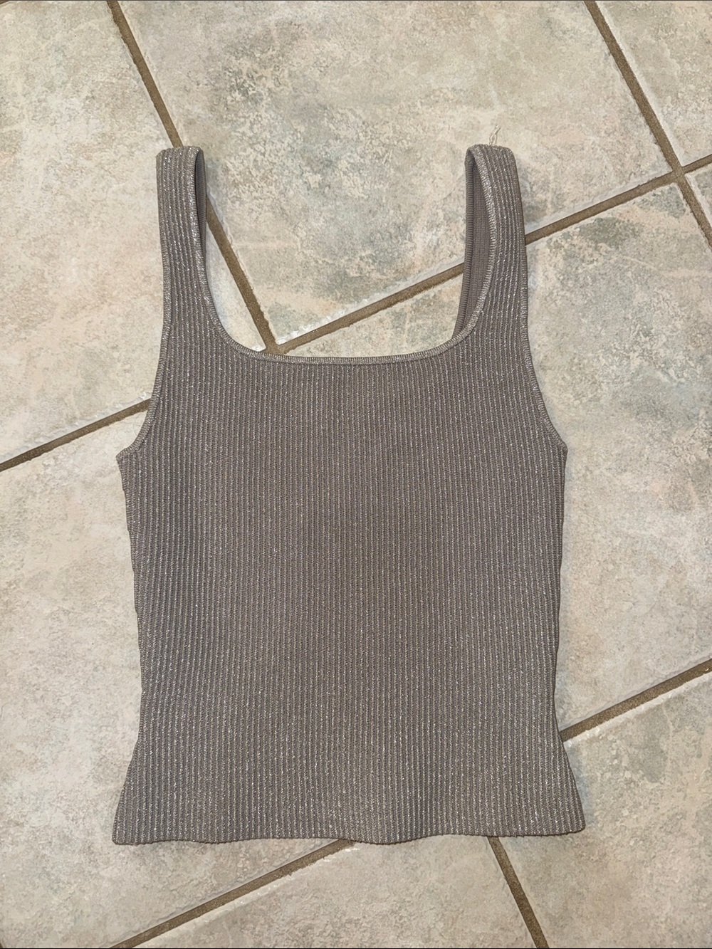 Aritzia sparkly tank